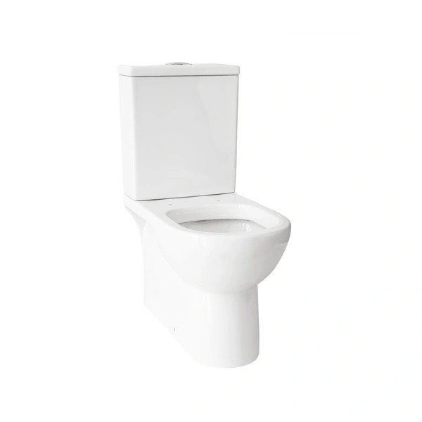 Comfort Height Close Coupled Bathroom Toilet + Soft Close Seat