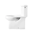 High Efficiency one piece Toilet in White Slow-Close