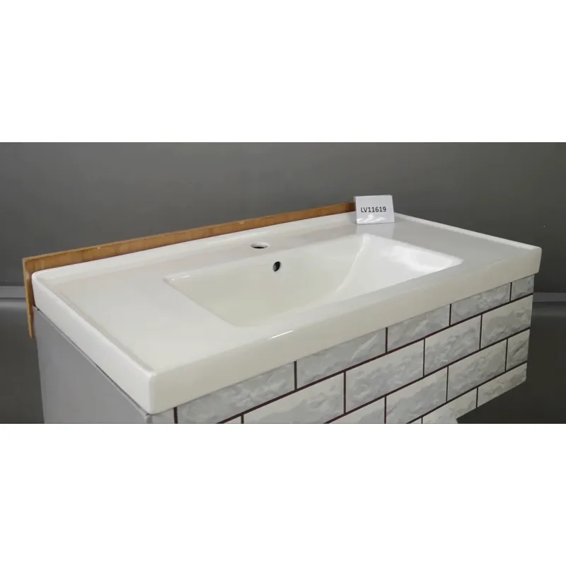 Counter Top Bains - Laundry Wash Basin in White