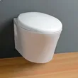 Ceramic Rimless Wall Hung Toilet With P-trap