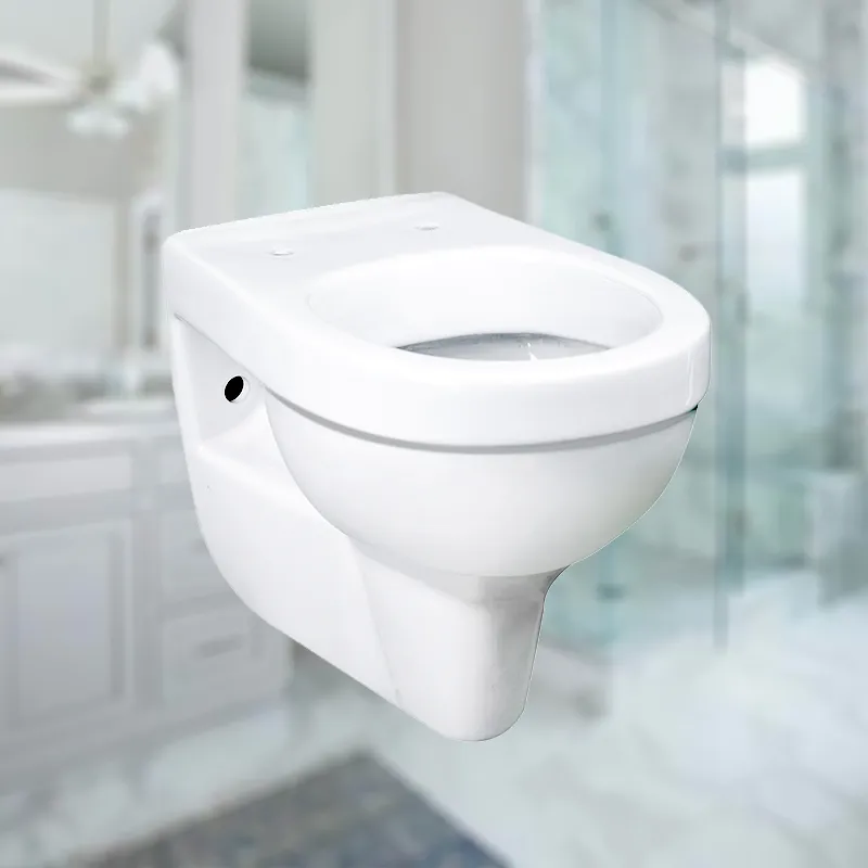 Wall Mounted WC Wash-Down P-trap Bathroom Toilet