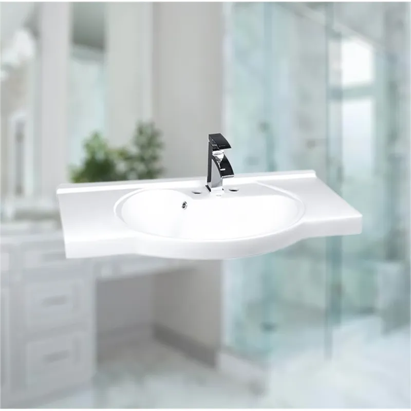  Counter Top Bains - Cabinet Basin with Overflow Hole