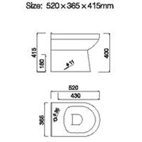 Popular Style Bidets HB1900 for wholesale 