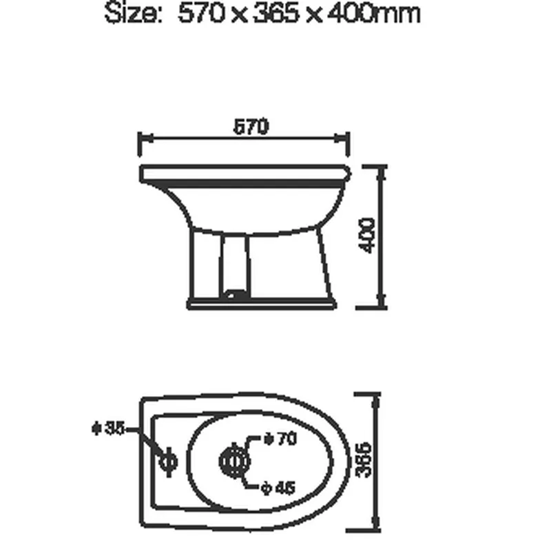 European Classical Bidets - HB5500