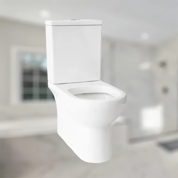 Comfort Height Close Coupled Bathroom Toilet + Soft Close Seat