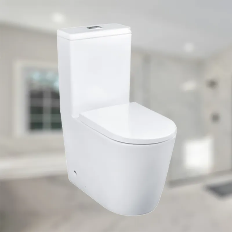 One Piece Elongated Skirted Chair Height Toilet