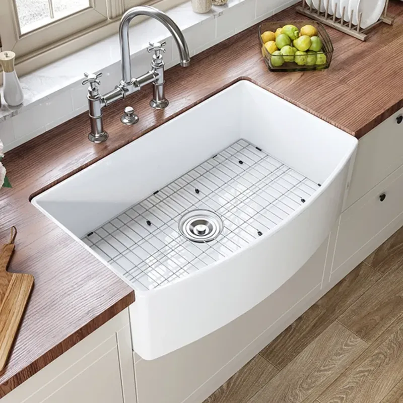 Ceramic Farmhouse  FFC Modern Farmhouse Ceramic Sink
