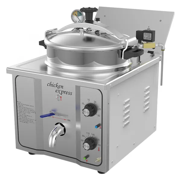 Chicken Express Pressure Fryer Broasted Machine China Manufacturer