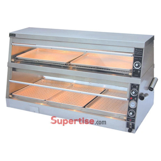 Supertise Double Humidified Chicken Display Warmer Cabinet vitrine HCW5 Food Hot Showcase Food Warmer