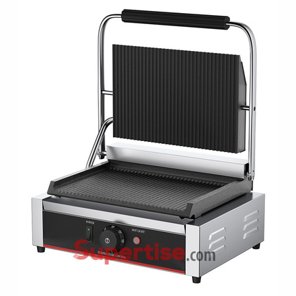 Supertise Professionnel Cast Iron Gas/Electric Sandwich Maker Contact Panini Press Grill