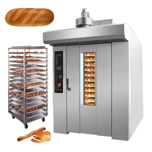 Supertise Electric/Gas/Diesel Bakery Equipment Bread Baking Oven/Stainless Steel Rotary Bakery Pizza Oven Machines