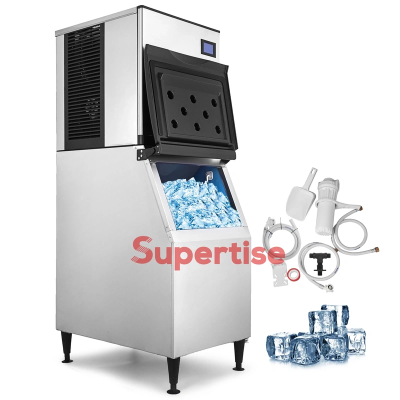 Commercial Block Ice Machine Clear Cube Ice Making Ice Maker Machine