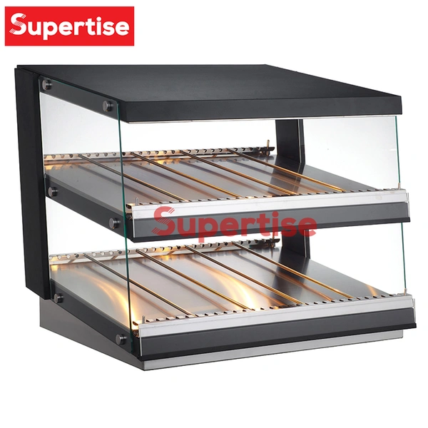 Hot Food Heated Display Case Food Cabinet Warmer