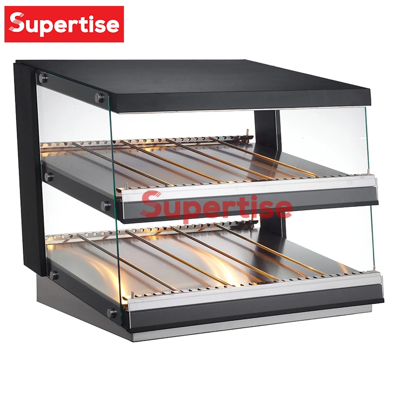 Hot Food Heated Display Case Food Cabinet Warmer