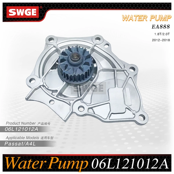 For Audis Q7 / A4 all-road Water Pump 2017 | Engine | 06L121012A | 06K121011B