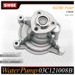 Water Pump 03C121008B 03C121008E 03C121008H for AUDI A1 A3 VW GOLF JETTA PASSAT TIGUAN VENTO