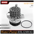 China Auto Water Pump Assembly Supplier For VW SKODA AUDI Seat 03l121011 03l121011g