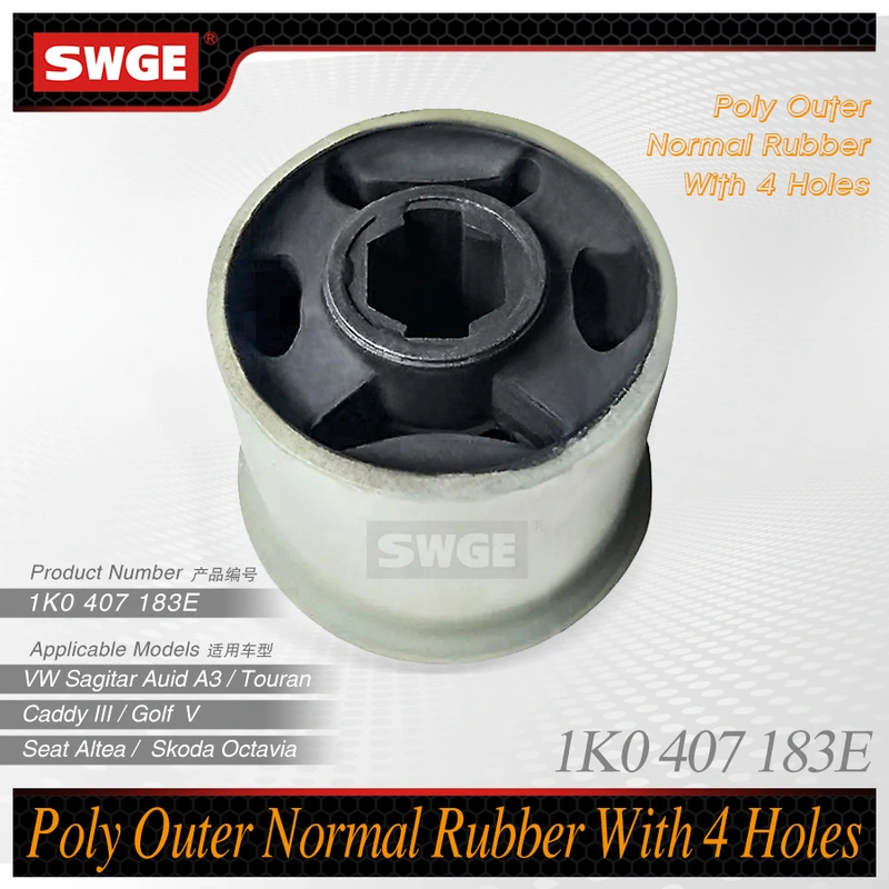 Poly Outer Normal Rubber With 4 Holes  1K0 407 183E