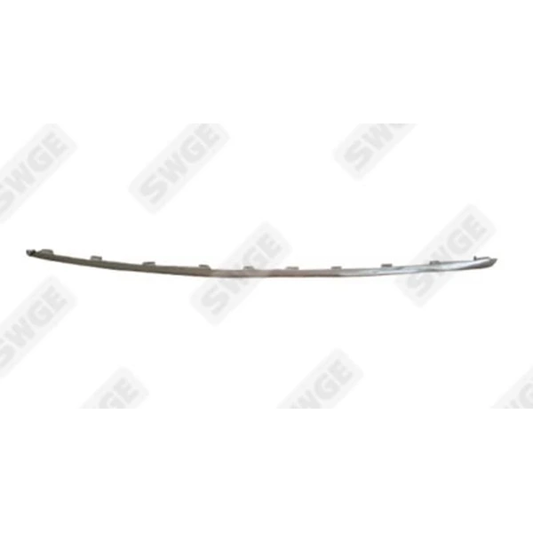 FOR  VW POLO 15- 4D  REAR BUMPER MOULDING CHROME CENTER  6RF-853-835A