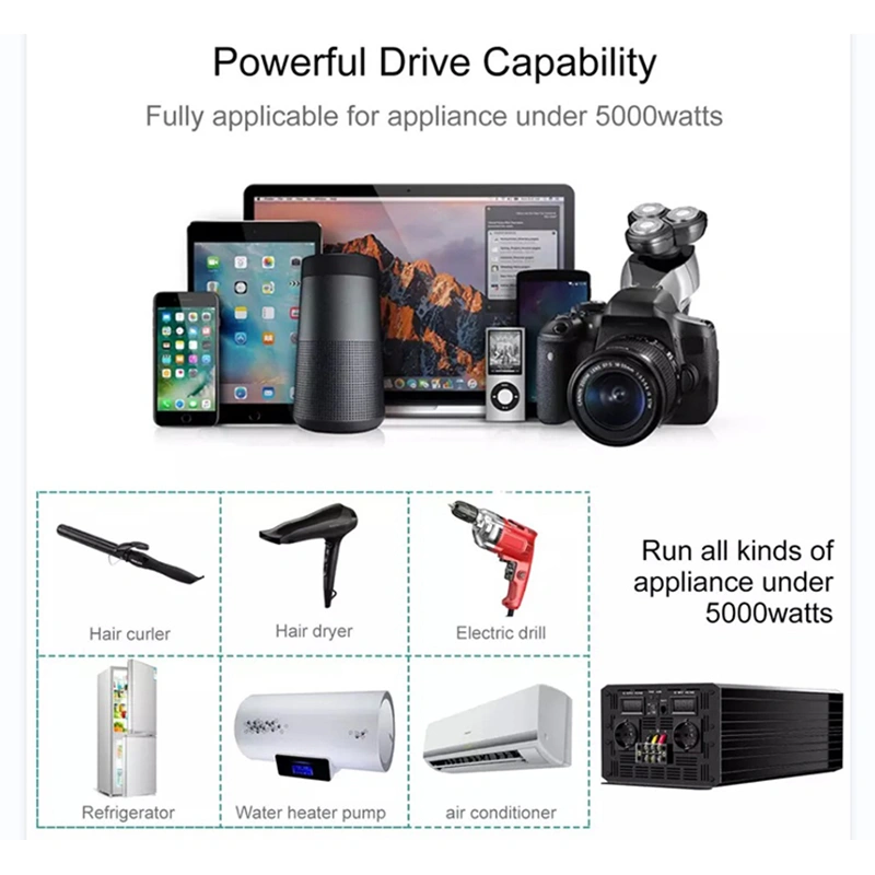 5000 W reiner Sinus-Wechselrichter