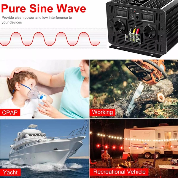 6000w pure sine wave inverter
