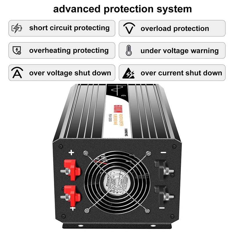 6000w pure sine wave inverter