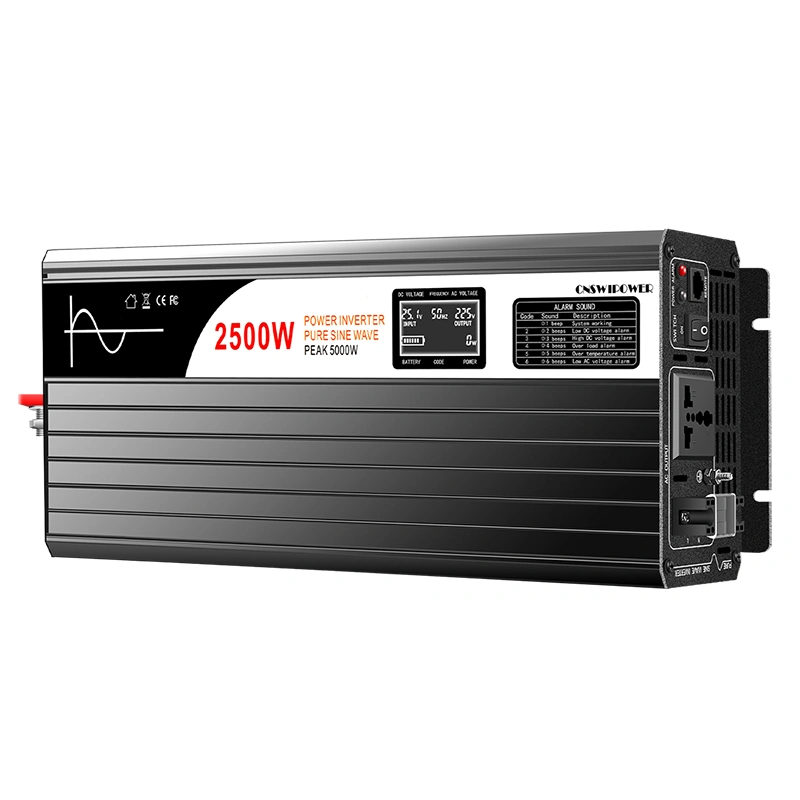 純粋な正弦波インバーター 12v から 220v