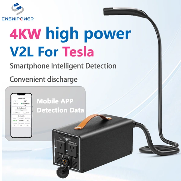 Tesla V2L Adapter | Vehicle to Load Discharge Tool for Camping