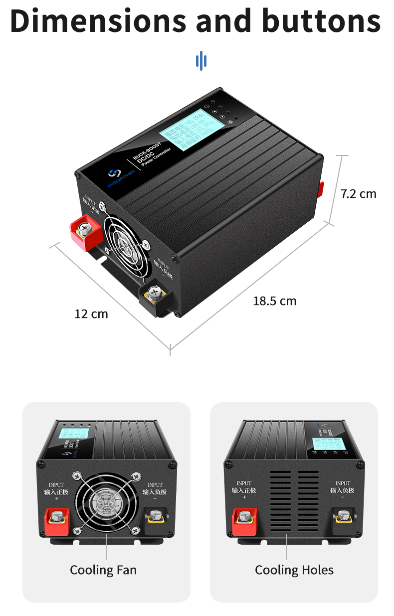 19 CNSWIPOWER 100A DC-DC Charger 12V 24V for Vehicle Dual Battery Solar 30A 60A 50V.jpg