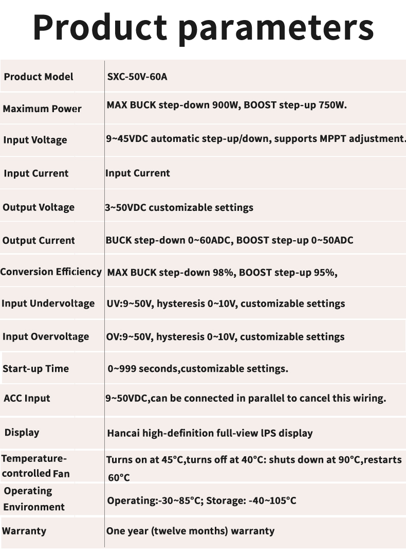 24 CNSWIPOWER 100A DC-DC Charger 12V 24V for Vehicle Dual Battery Solar 30A 60A 50V.jpg