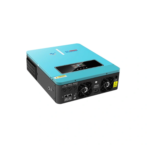 6.2KW Pure Sine Wave Solar Inverter 48V DC to 220V AC MPPT Charge Controller for Home Home Appliance 50/60 Hz Output Frequency