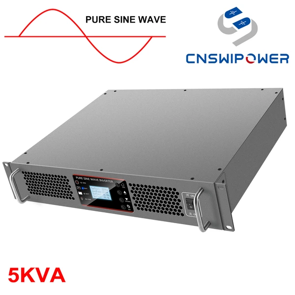5KVA 19 - Inch Rack - Mounted Telecom Inverter: AC to 48V DC Power Switching