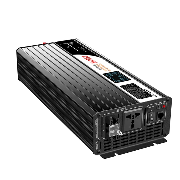 Swipower 2500W Pure Sine Wave Inverter: 12V/24V/48V DC to 110V/220V AC for Home & Outdoor Use
