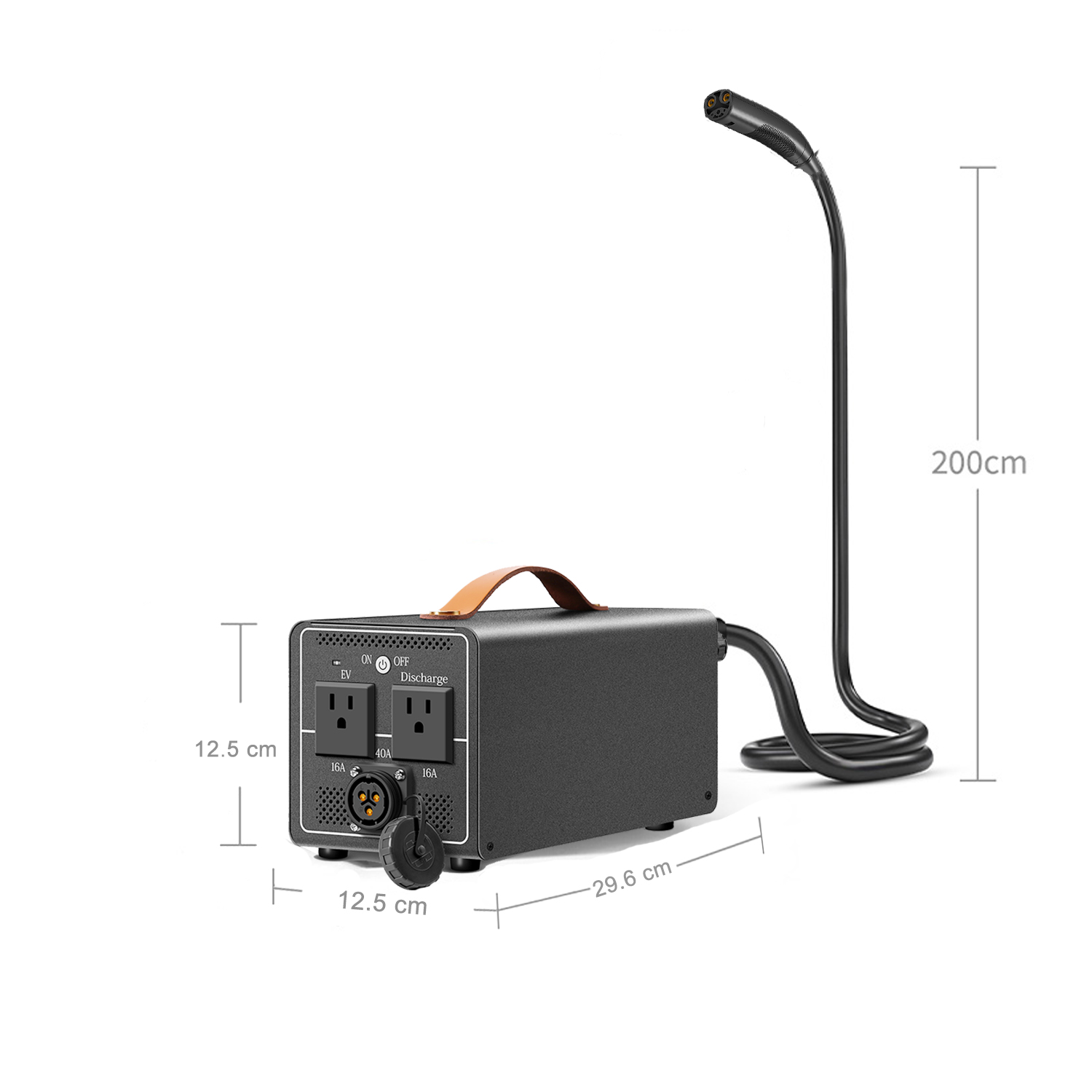 4KW NACS V2L Power Discharger Ideal for Outdoor & Emergency Power Needs