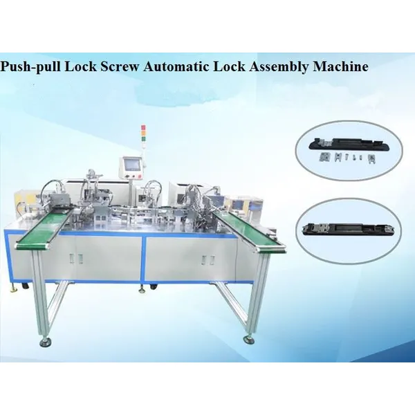 PushPull Lock Screw Automatic Lock Assembly Machine