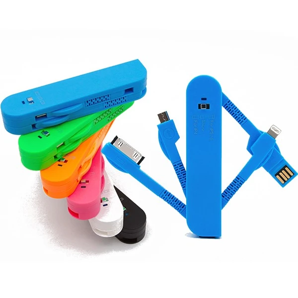 Six colors 3 in 1 Swiss Army Knife usb data cable for promotion