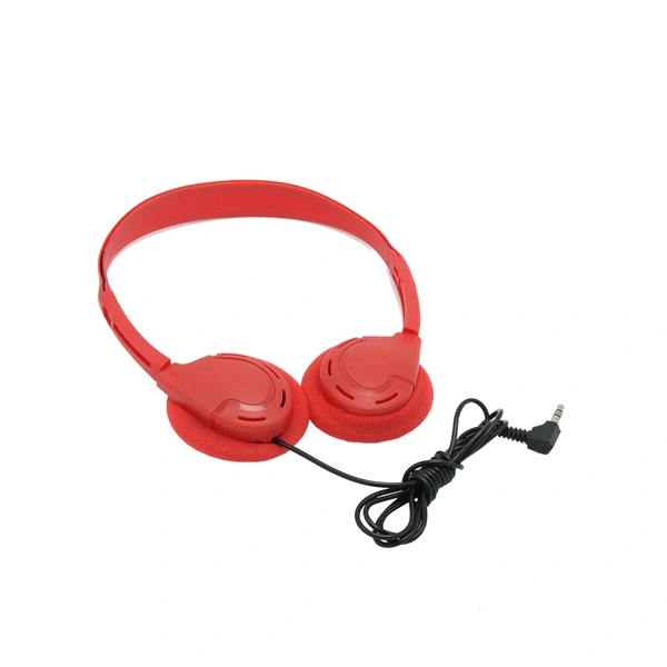 3.5mm wired airline disposable headphone for aviation airways
