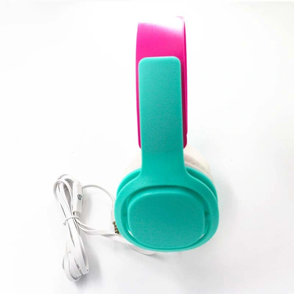 3.5mm Wired Headset with soft leather cover or silicone ear pad 