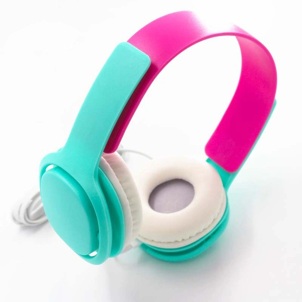 3.5mm Wired Headset with soft leather cover or silicone ear pad 