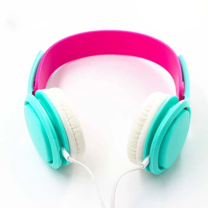 3.5mm Wired Headset with soft leather cover or silicone ear pad 