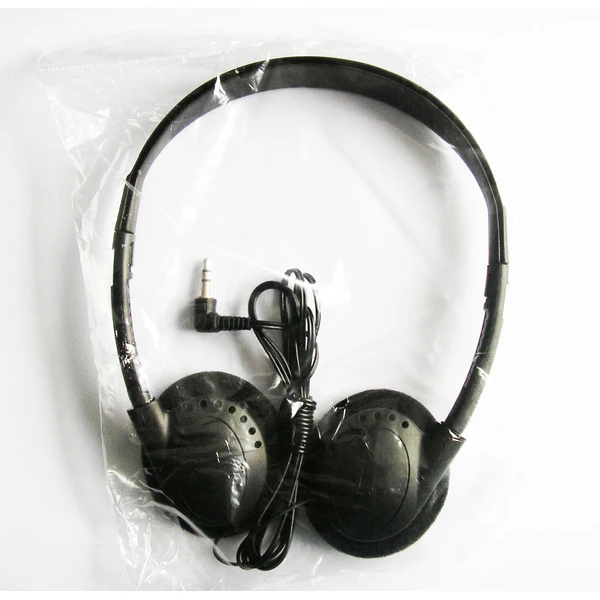 Disposable airline headphones for avaition airlines