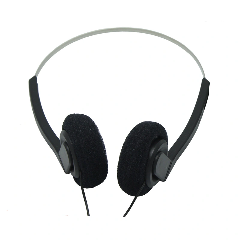 3.5mm wired Steel headband headphone DT-811 for airlines