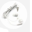 3.5mm wired earphone disposable earpiece in-ear earbuds for airlines