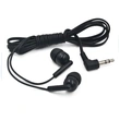 3.5mm wired earphone disposable earpiece in-ear earbuds for airlines