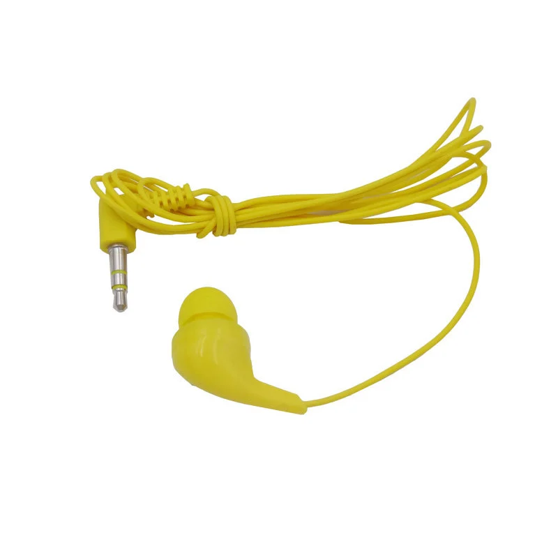 3.5mm disposable airline earphone in-ear earbuds for tour guide system