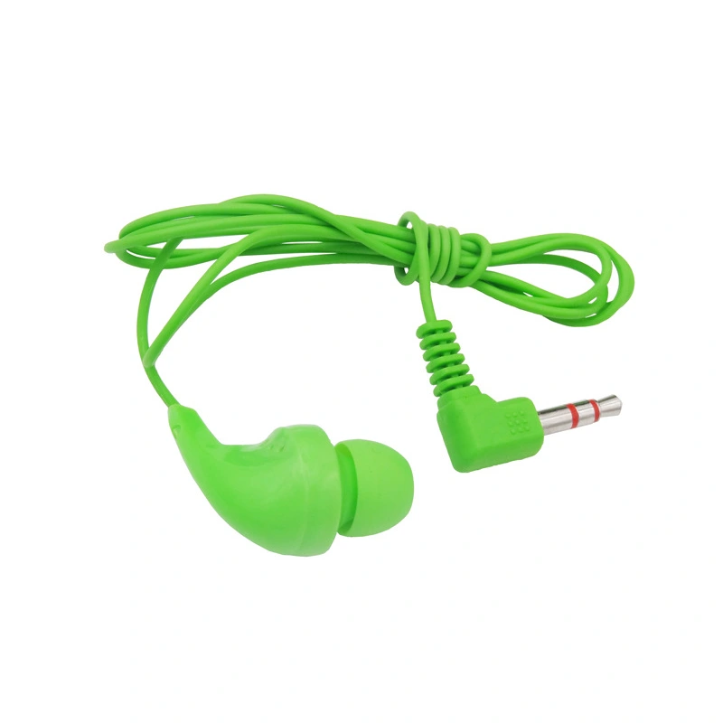 3.5mm disposable airline earphone in-ear earbuds for tour guide system
