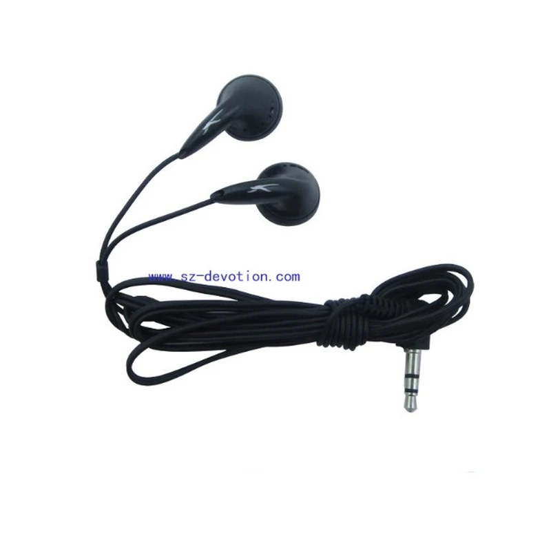 3.5mm wired big bus earphone city bus earphone for tour guide