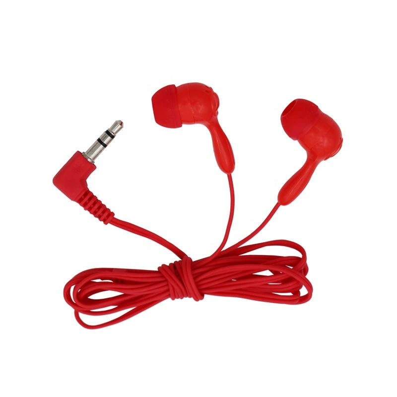 3.5mm wired airways airline earphone disposble earbuds for avation