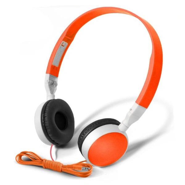 Wired headphone DT-882 with soft leather cover for classroom students