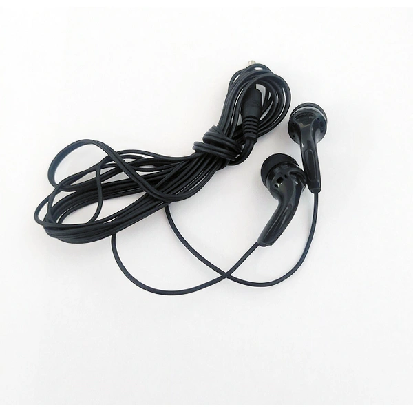 3.5mm wired earphone disposable earpiece in-ear earbuds for tour guide